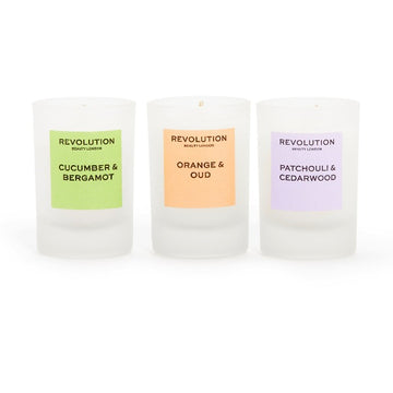 Revolution Floral Mini Scented Candle Trio